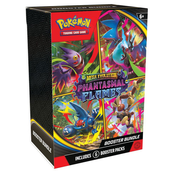 Pokémon TCG: Mega Evolution 2: Phantasmal Flames: Booster Bundle PREORDER